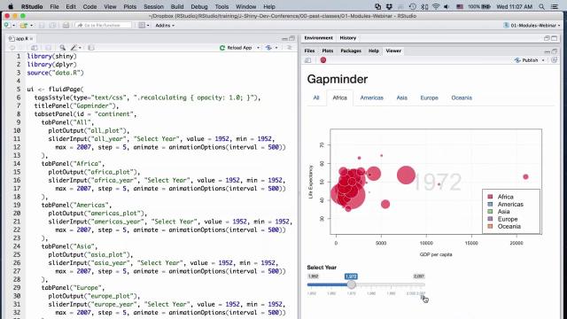 Understand Modules with R & RStudio | RStudio Webinar - 2016
