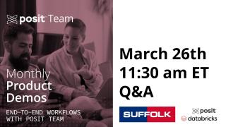 Live Q&A: March 26th Workflow Demo with Max Patterson @ Suffolk Construction
