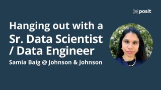 Coding vs. thinking programmatically | Samia Baig | Data Science Hangout